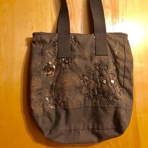 Casual brown hobo bag